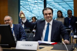 Κυριάκος Πιερρακάκης, Eurogroup