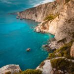 Ενδεικτική φωτογραφία ακτής της Ζακύνθου, όχι από Αγαθονήσι, Φούρνους ή Λειψούς.